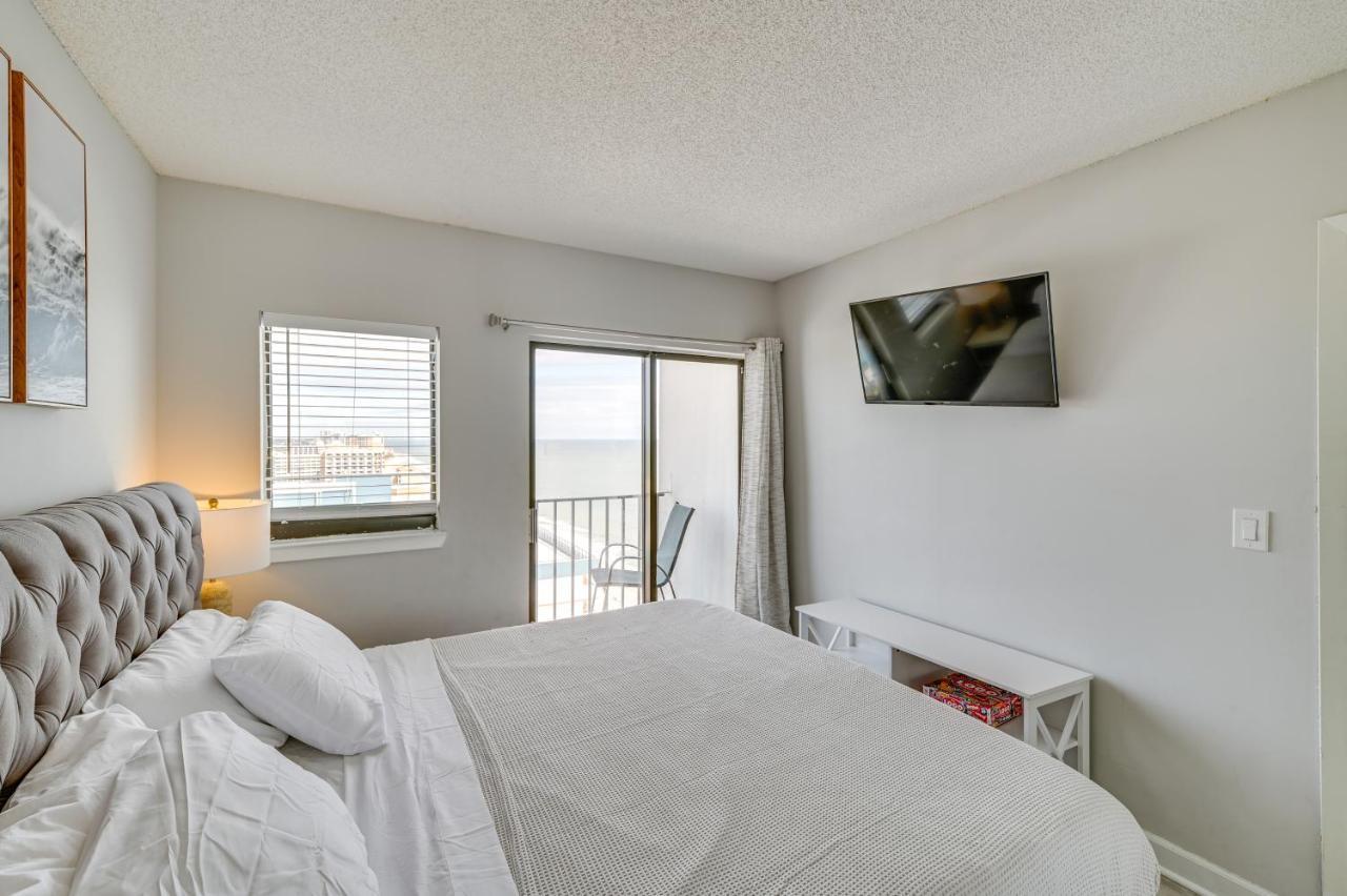 Oceanfront Myrtle Beach Condo With Balcony And Views! المظهر الخارجي الصورة