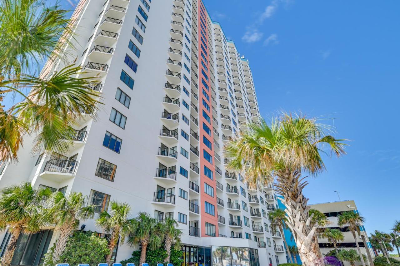 Oceanfront Myrtle Beach Condo With Balcony And Views! المظهر الخارجي الصورة