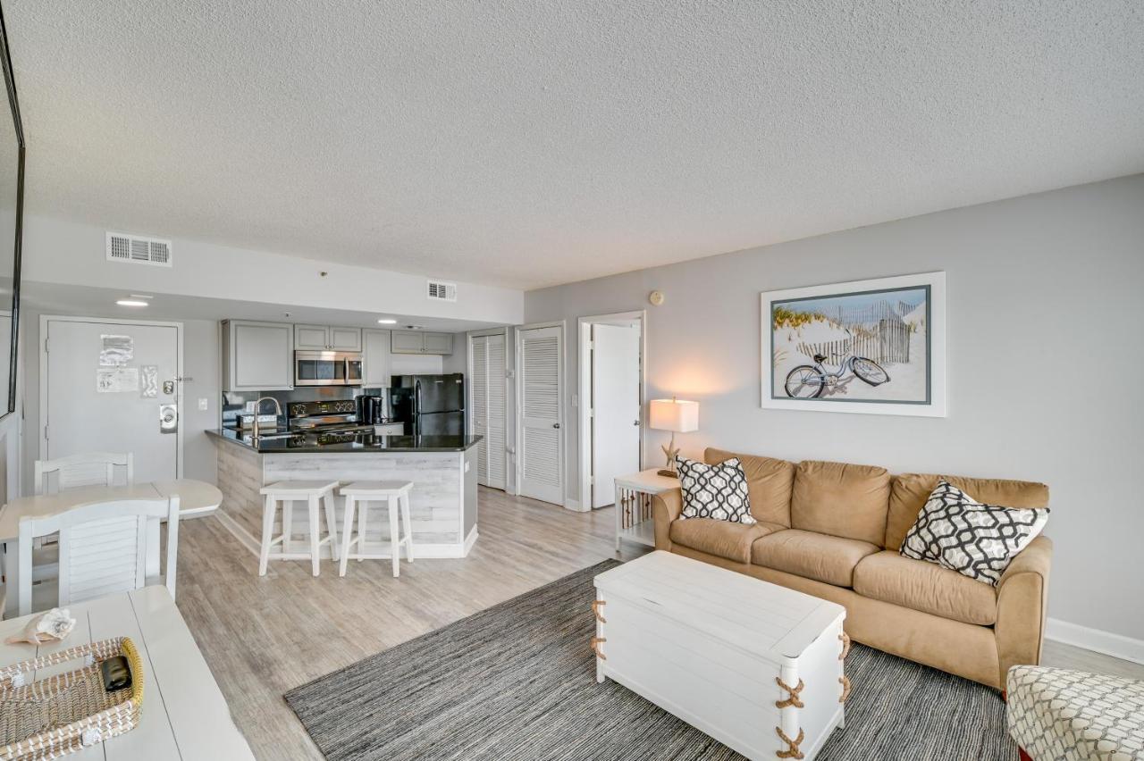 Oceanfront Myrtle Beach Condo With Balcony And Views! المظهر الخارجي الصورة