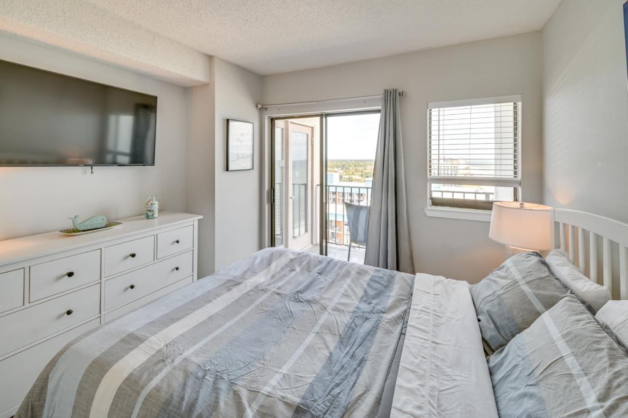 Oceanfront Myrtle Beach Condo With Balcony And Views! المظهر الخارجي الصورة