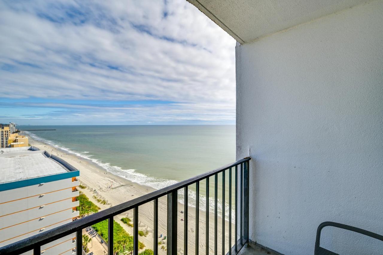Oceanfront Myrtle Beach Condo With Balcony And Views! المظهر الخارجي الصورة