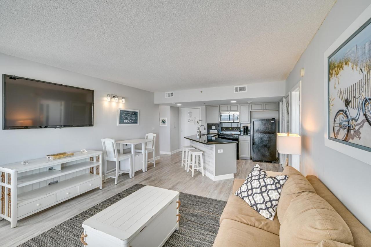 Oceanfront Myrtle Beach Condo With Balcony And Views! المظهر الخارجي الصورة