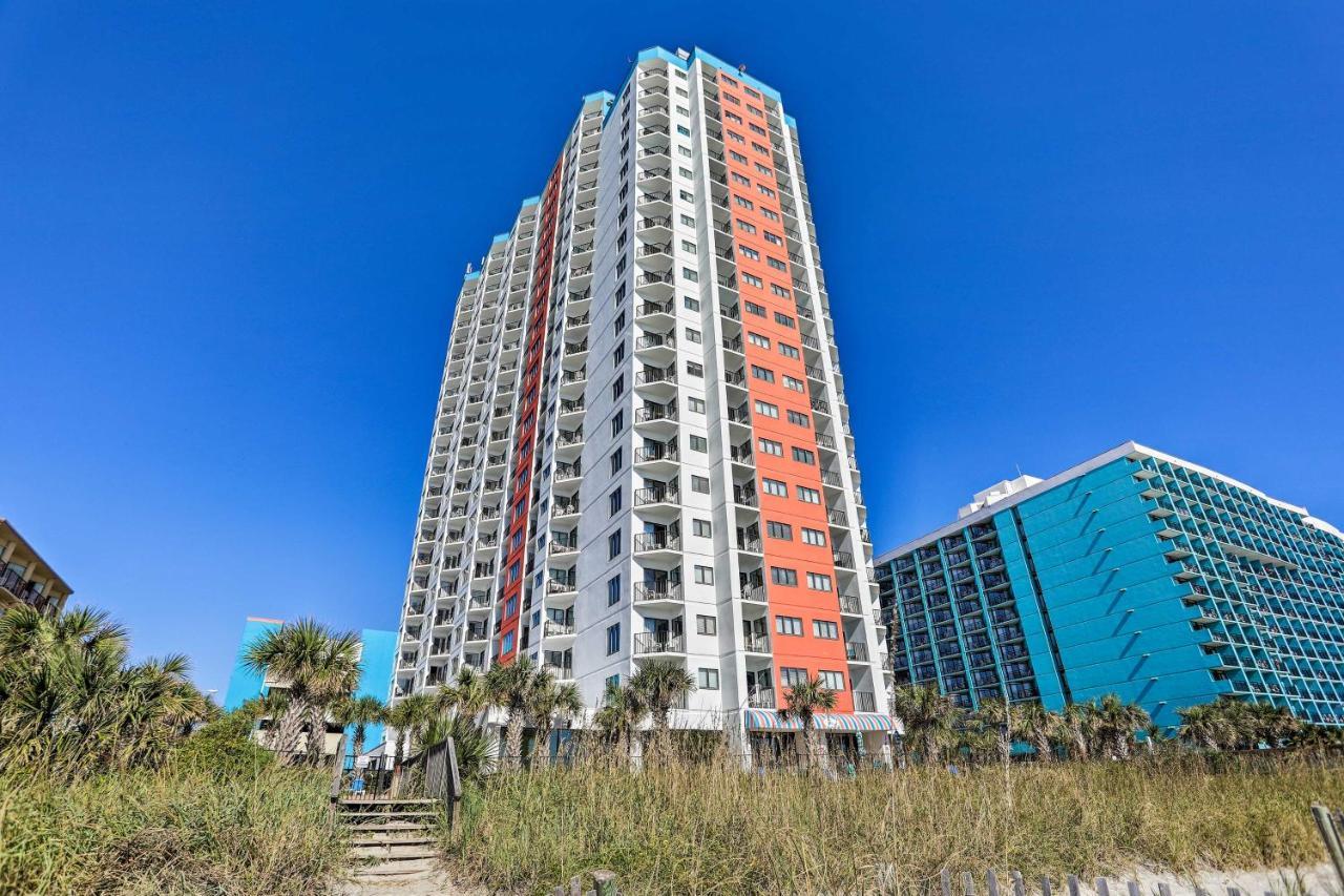 Oceanfront Myrtle Beach Condo With Balcony And Views! المظهر الخارجي الصورة